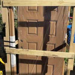 New 36x80 Front Entry Door