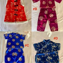 Children’s Traditional Chinese Outfit (Kids) – Used, Good Condition 