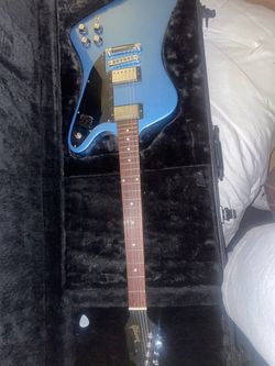 Gibson Firebird Electric Guitar Blue