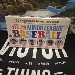 2018 Topps Heritage Minor League Baseball Hobby Box