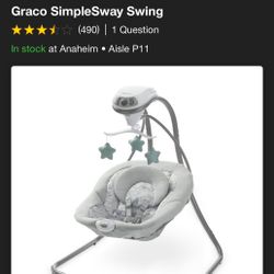 Graco Simple Sway Swing