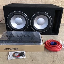 2-12 Inch Diamond Audio Subwoofer Package - $599