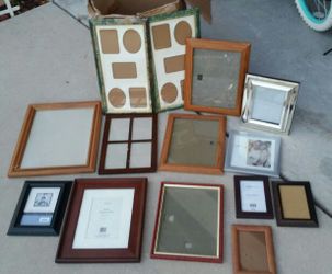 Picture frame various sizes lot