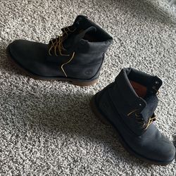 Navy Timberland Boots