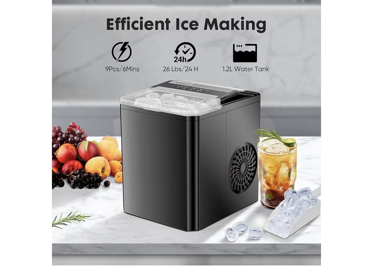 Countertop Ice Maker Self Cleaning