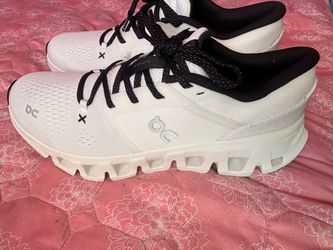 On cloud shoes