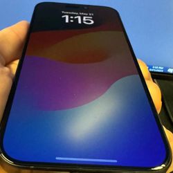 Iphone 15 pro 1TB unlocked black
