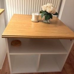 (2 Items)IKEA SKRUVBY TV unit and coffee table.