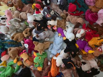 Stuff animal beanie baby lot