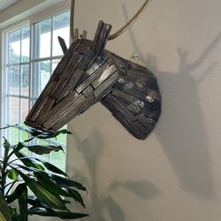Wood Deer For Wall