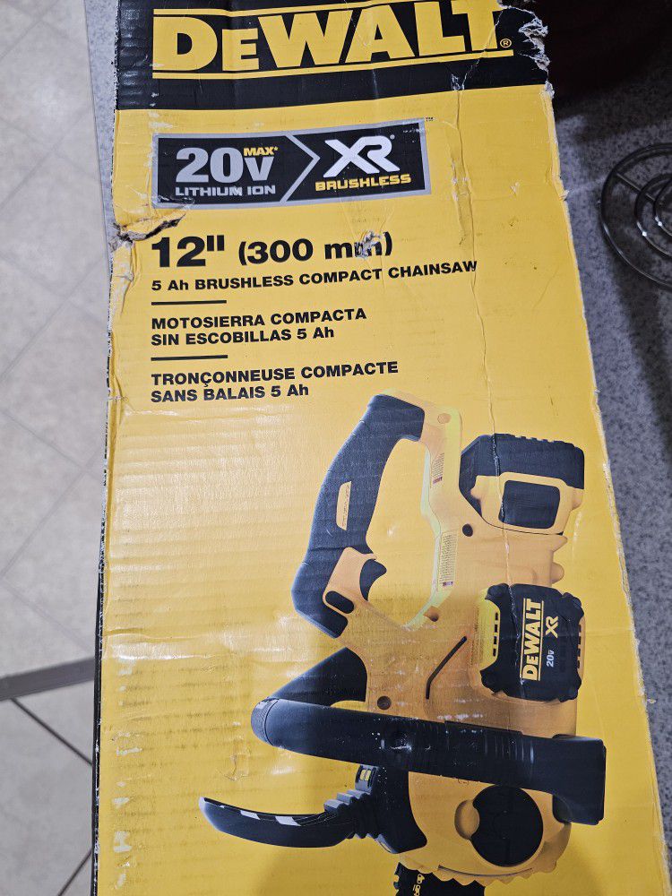 12 Inch BATTERY CHAINSAW