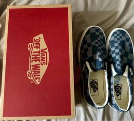 Blue Vans Shoes