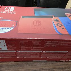NINTENDO SWITCH 1 Mario red and blue edition. New