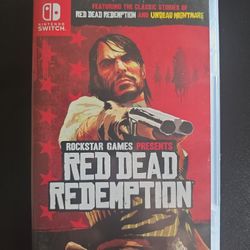 Red Dead Redemption - Nintendo Switch & Switch 2– Great Condition - Open To Reasonable Offers