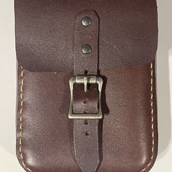 Handmade Leather Belt Bag