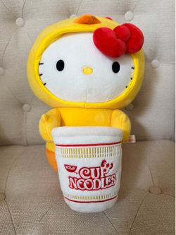 Hello Kitty Nissin Cup Noodle Plush Ramen Chicken Sanrio