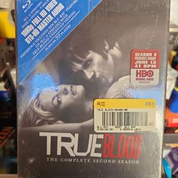 True Blood The Complete Second Season New Sealed (Blu-ray 2010 5-Disc Set)