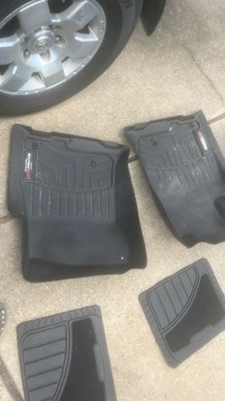 WeatherTech front floor mats for 2011 through Toyota forerunner WeatherTech floor mats- Toyota 4Runner