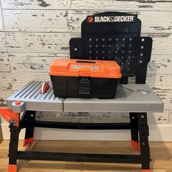 Kids black And Decker Workbench