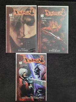 Devil May Cry #1-3 Complete Comic Set Dreamwave 2004 Dante