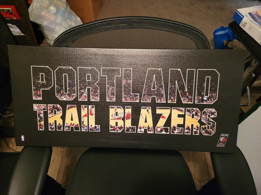 Portland Trail Blazers Canvas Print - Official NBA Merchandise