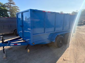 Smooth wall dump trailer 12 ft ! 2027