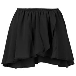 New Little Girls Size 4-6 Black Ballet Dance Skirt