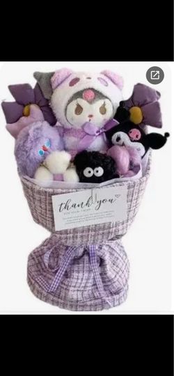 Kuromi Plushie Bouquet