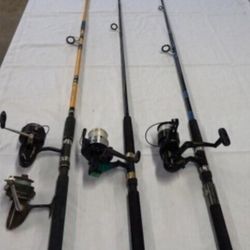  Large Fishing Reels &  Rods

 

