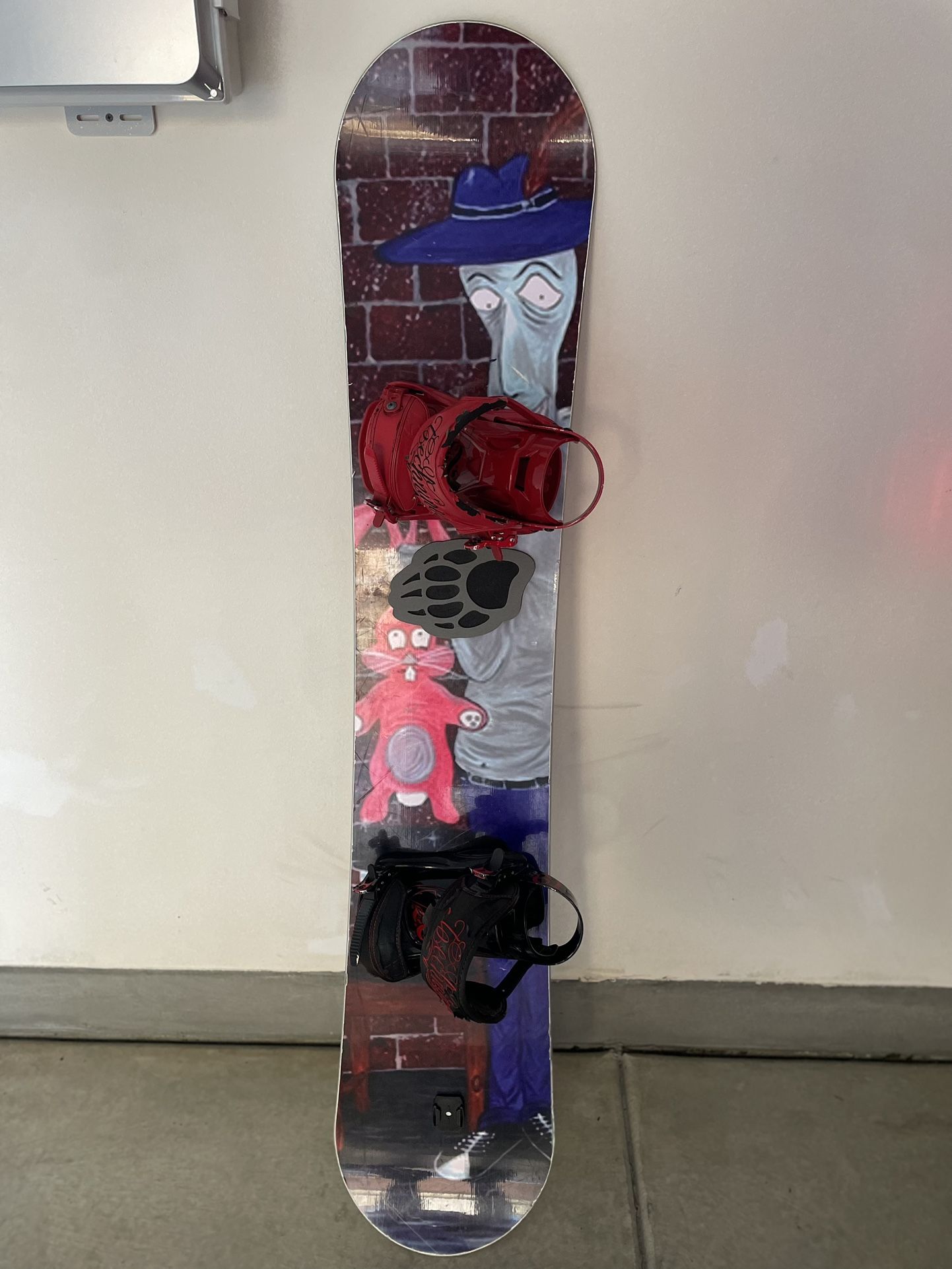 Snowboard Size 156 With Large Bindings