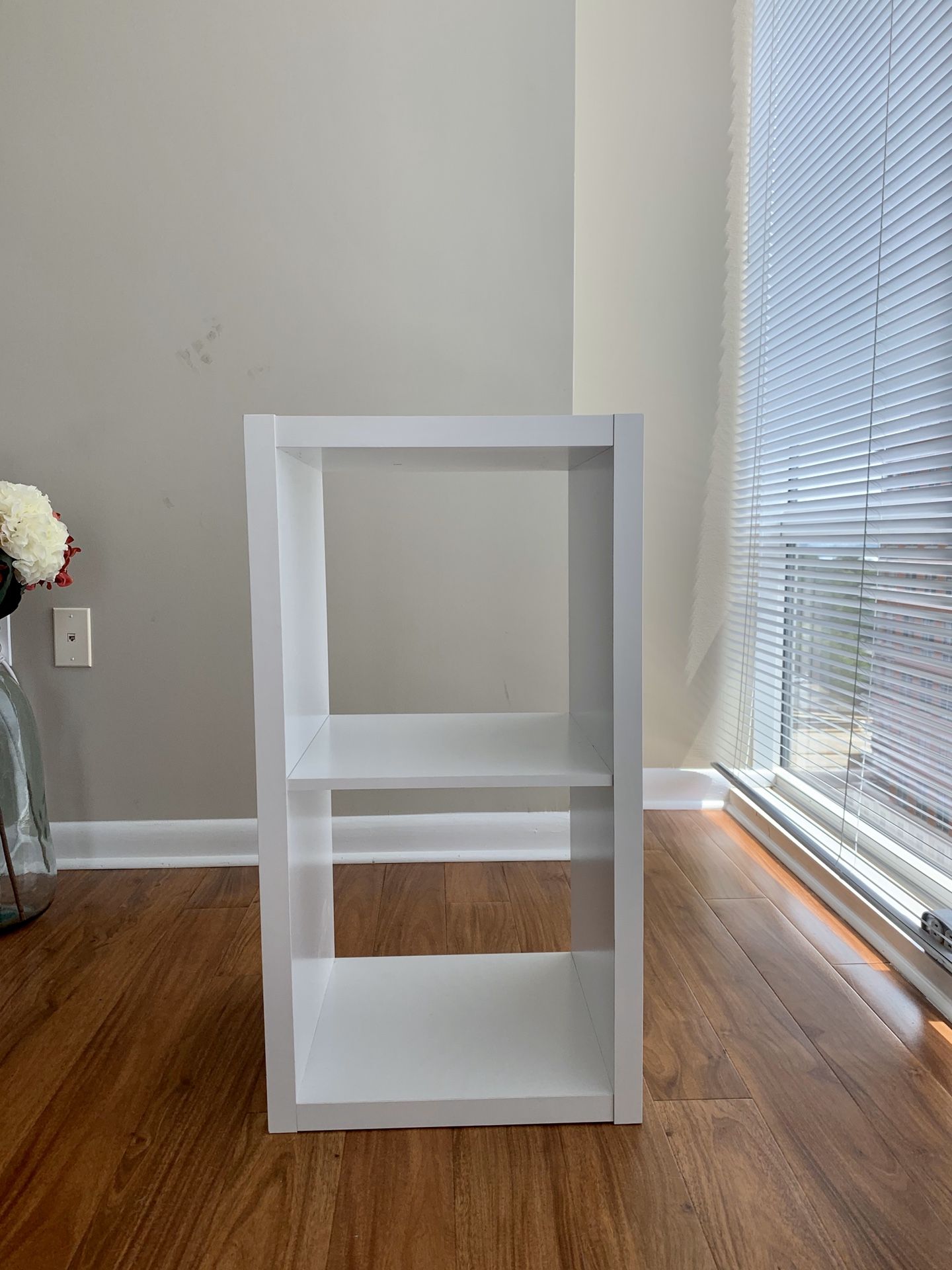2 Cube Organizer Shelf White
