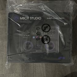 Avid Mbox Studio