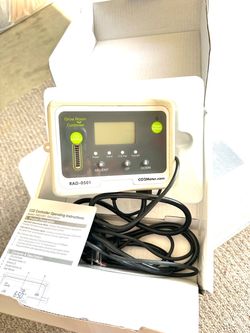 CO2Meter RAD-0501 CO₂ Grow Room Controller – TESTED & WORKING – Box & Manual