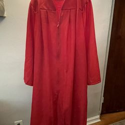 1 Red Oak Hall 5’9” to 5’11” Graduation Gown - Like New though Wrinkled from Storage