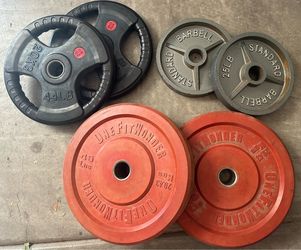 Olympic bumper weights bundle weightlifting cross fit OBO