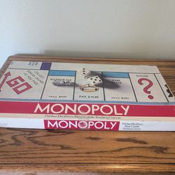 1985 Monopoly Board Game Vintage Parker Brothers No. 0009 Preowned Complete