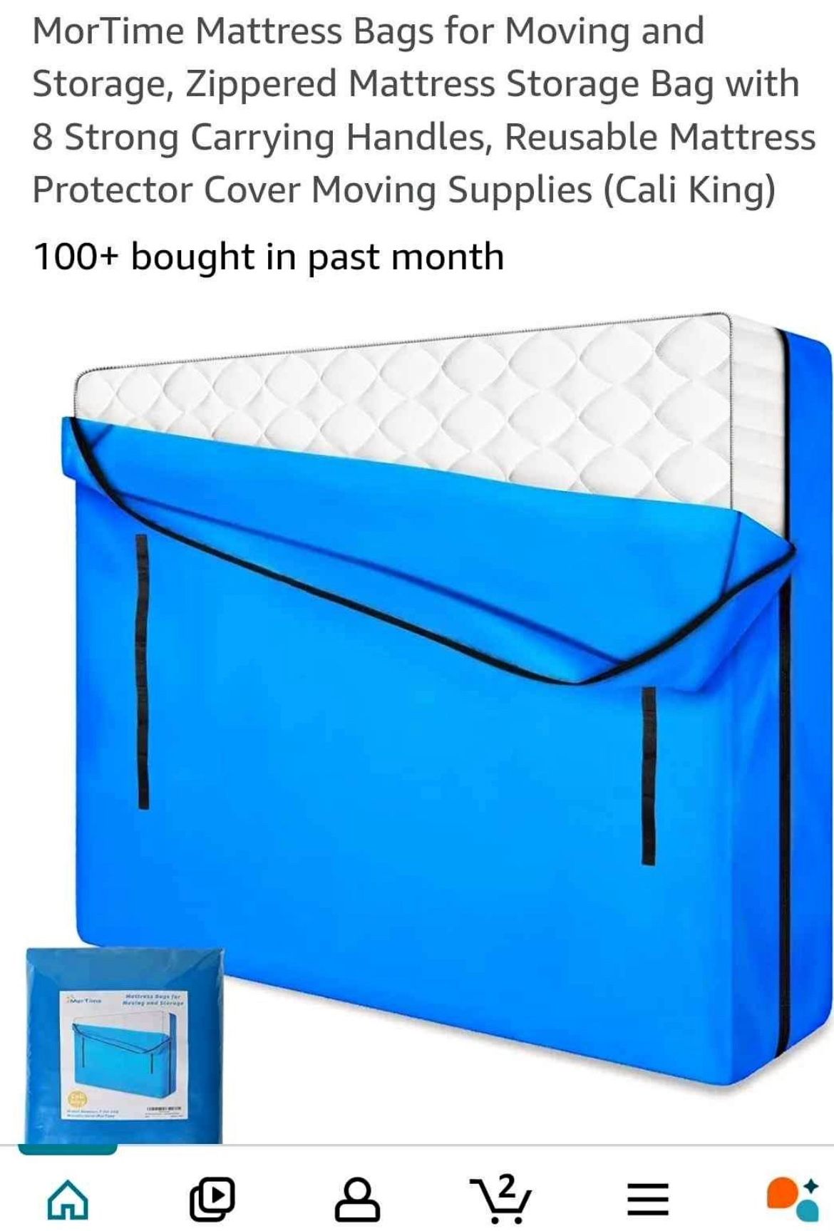 1 Bag for moving /transporting mattress-pick up near fred meyers in yakima 1 Bolsa para mudanza/transporte de colchones: recogida cerca de Fred Meyer