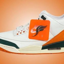 SoleFly Air Jordan’s Retro 3’s  “Fruits of our Labor”