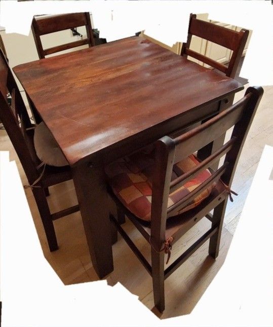 Dining Table With 4 Chairs