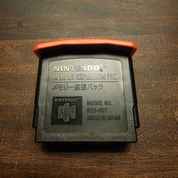 Nintendo 64 N64 Expansion Pak Original Accessory For DK64 Zelda Majora's Mask