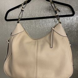 Calvin Klein Pebbled Leather Hobo Bag