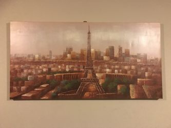 Eiffel tower print/painting