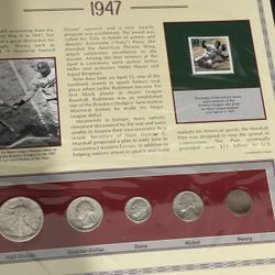 USA Coins And Stamp 