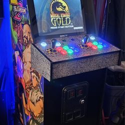 Custom Gaming Marvel Vs Capcom 2 Arcade 1up With 14,000 Video Games 