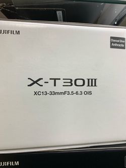 Fuji X-T30 III 13-33 Kit Charcoal Silver