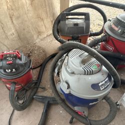 Wet dry Shop vacs Rigid Craftsman ($20-$40) READ SEE MORE