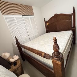 Queen Bed And Mattress 