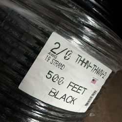 2/0 Wire THHN Stranded Feeder Copper Cable New Spool 