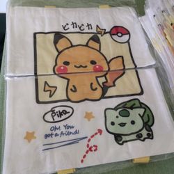 Pokemon Pikachu Canvas Bags 25 Count