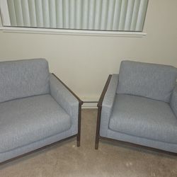 Custom-made accent chairs
